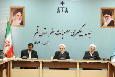  فراهم شدن مقدمات آزادی ۱۵۰ نفر از زندانیان استان قم به مناسبت سفر هیئت عالی قضایی به این استان