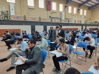  رئیس کل دادگستری خوزستان از روند برگزاری آزمون جذب عمومی منصب قضا بازدید کرد