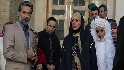  بیتای سریال آوای باران دوباره عروس شد! + جدیدترین عکس نیلوفر پارسا