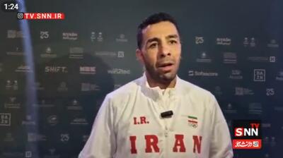  هاشم بیگی: شرمنده مردم ایران و مادرم شدم/ درد زیادی تحمل کردم و نتوانستم عملکردم را به نمایش بگذارم + فیلم