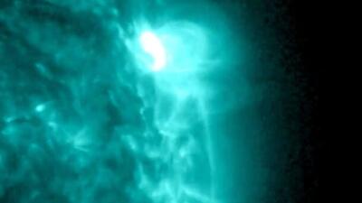  دانشمندان نشان دادند که جوشش قدرتمند اخیر روی خورشید چگونه به نظر می‌رسید