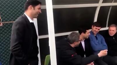  شوخی مهرداد میناوند با وحید هاشمیان