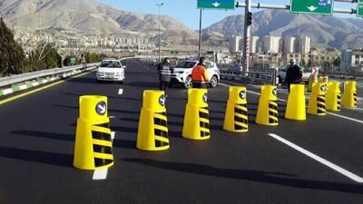  ورودی‌های آزادراه تهران-شمال و جاده چالوس مسدود شد