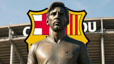  لاپورتا تأیید کرد: ساخت مجسمه لیونل مسی در اسپاتیفای نیوکمپ‌ در دستور کار بارسلونا