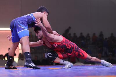  لیگ برتر کشتی آزاد؛ پیروزی بانک شهر مقابل جوانان ستارگان ساری