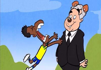  فرار وینیسیوس جونیور از دست ژابی آلونسو به سمت آغوش کارلو آنچلوتی / انیمیشن عمر مومنی