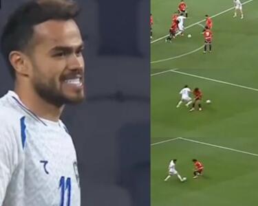  دو فریم از فانتزی‌بازی اورونوف در جدال با مصر؛ عزیز پرسپولیس، بلای جان فراعنه