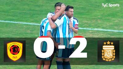  خلاصه بازی آنگولا 0-2 آرژانتین (دیدار دوستانه - 2025)