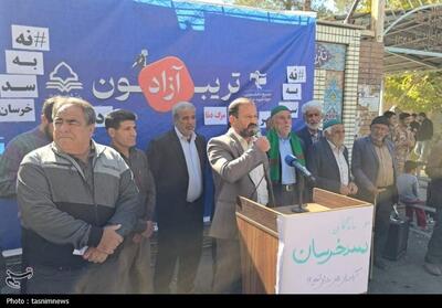  تریبون آزاد در یاسوج؛ دانشجویان و نمازگزاران خواستار توقف فوری سدهای ماندگان و خرسان 3 شدند - تسنیم