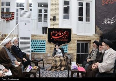  رئیس قوه قضاییه با آیت‌الله شبیری زنجانی دیدار کرد - تسنیم