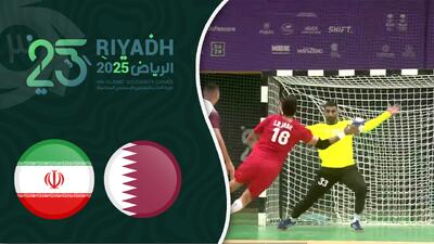  خلاصه هندبال قطر - ایران