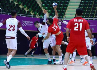  شکست مردان هندبال برابر تیم چندملیتی قطر