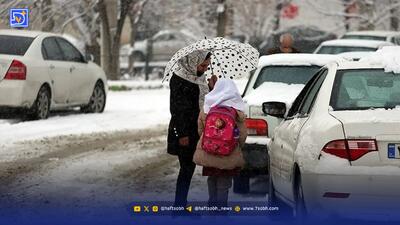  تصاویری از بارش برف و باران در مناطق مختلف ایران