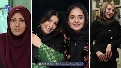  عکس روز | المیرا شریفی‌مقدم، صدف اسپهبدی در شب، فریبا و نرگس