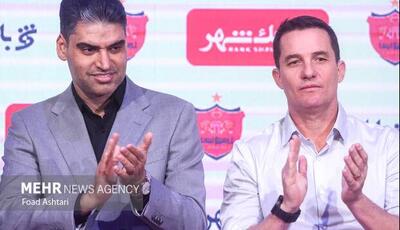  جلسه مدیرعامل باشگاه پرسپولیس با اوسمار