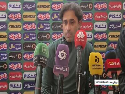  رجب زاده : پنالتی ما باز هم سوخت
