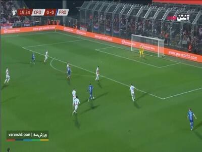  گل اول جزایر فارو به کرواسی