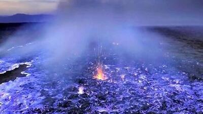  آتشفشان آیجن (Ijen) اندونزی