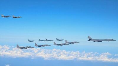  رزمایش دریایی آمریکا و کره جنوبی به پایان رسید