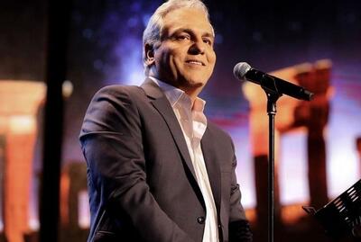  استایل مهران مدیری در پشت صحنه کنسرت دبی