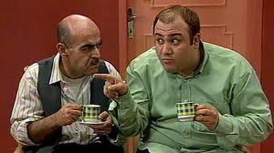  قاب پدر دختری بامزه از بهروز سریال زیر آسمان شهر