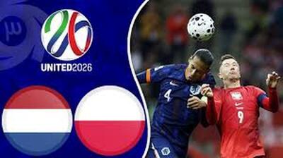  خلاصه بازی لهستان 1 - هلند 1