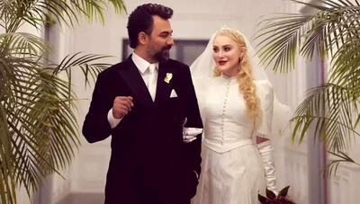  عکس تازه و مشترک تازه عروس و داماد سینمای ایران