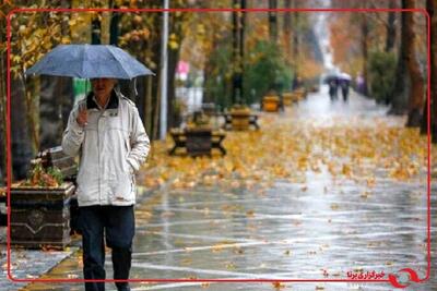  اولین باران پاییزی با شدت مناسب از صبح امروز در شهر ایوان‌غرب، استان ایلام