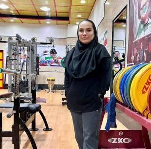  حضور صائبه عباس زاده مربی ارزشمند پاراوزنه برداری ساروی در اردوی تیم ملی