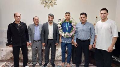  استقبال مدیر کل ورزش و جوانان از نماینده شایسته قم