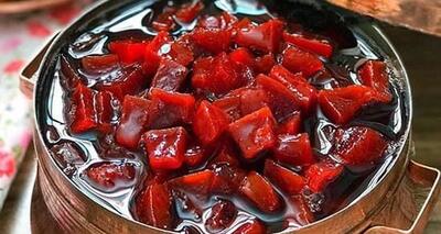  «طرز تهیه مربای به با تمام نکات و ترفندهای قرمز شدن رنگ آن »