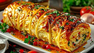  طرز تهیه دلمه گوشت و سبزیجات با کل بدون شل شدن و وا رفتن