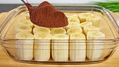  طرز تهیه دسر موزی شکلاتی؛ خوشمزه، سبک و آماده در کمتر از یک ساعت