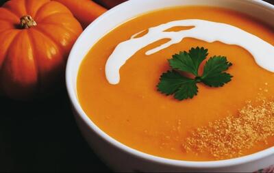  یه روش ساده و آسون برای پخت سوپ مقوی و خوشمزه با کدو حلوایی!