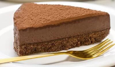  طرز تهیه چیزکیک شکلاتی یخچالی بدون فر !