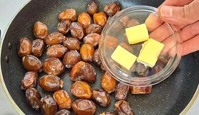  طرز تهیه دسر خرمایی بمب انرژی مقوی و سالم !
