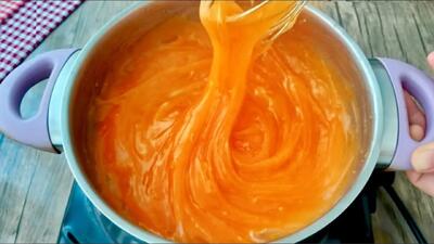  طرز تهیه دسر کشدار با نارنگی / تا فصلشه درست کنید