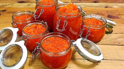  طرز تهیه مربای هویج بدون شکرک زدن و له شدن / این مریا آب نمی اندازد