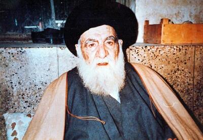  سیگار کشیدن یک مرجع تقلید حین بحث علمی با علما + فیلم