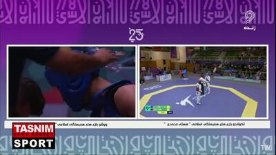  ببینید| «هستی محمدی» دومین برنز تکواندو ایران را در ریاض کسب کرد