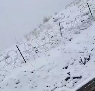  برخی روستاها و مناطق استان آذربایجان‌غربی سفیدپوش شد