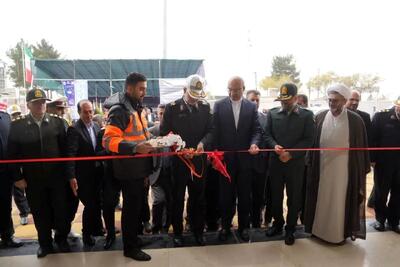  قرارگاه پلیس‌راه کرمانشاه افتتاح شد