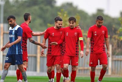  برد پرسپولیس در دیدار تدارکاتی مقابل گل‌گهر