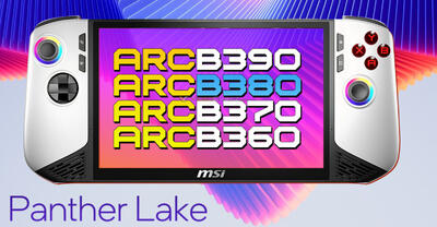  اینتل روی ساخت تراشه گرافیکی Arc B380 Panther Lake کار می‌کند