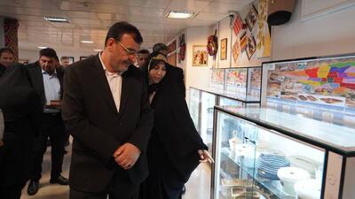  افتتاح نمایشگاه دائمی تولیدات کسب و کارهای خرد و خانگی در جنوب تهران
