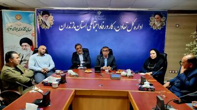  فعالیت ۷۳۵ تشکل کارگری و کارفرمایی در مازندران