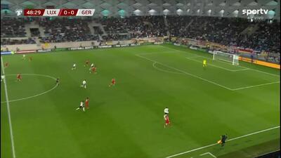  ویدیو: گل اول آلمان به لوکزامبورگ توسط نیک وولتمایده