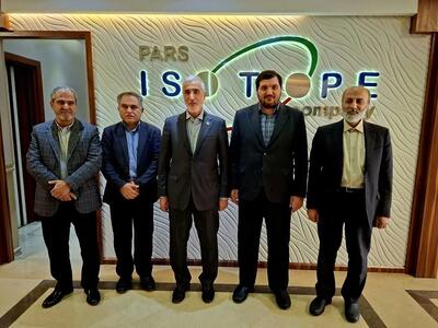  بازدید رییس سازمان غذا و دارو از مرکز تحقیقات کشاورزی و پزشکی هسته‌ای استان البرز
