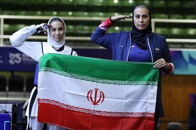  یازدهمین طلای کاروان ایران به دختر تکواندو رسید/ سلام نظامی مهروز ساعی