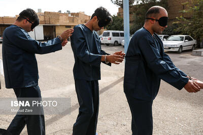  دستگیری باند ۴ نفره تبهکاری - یزد